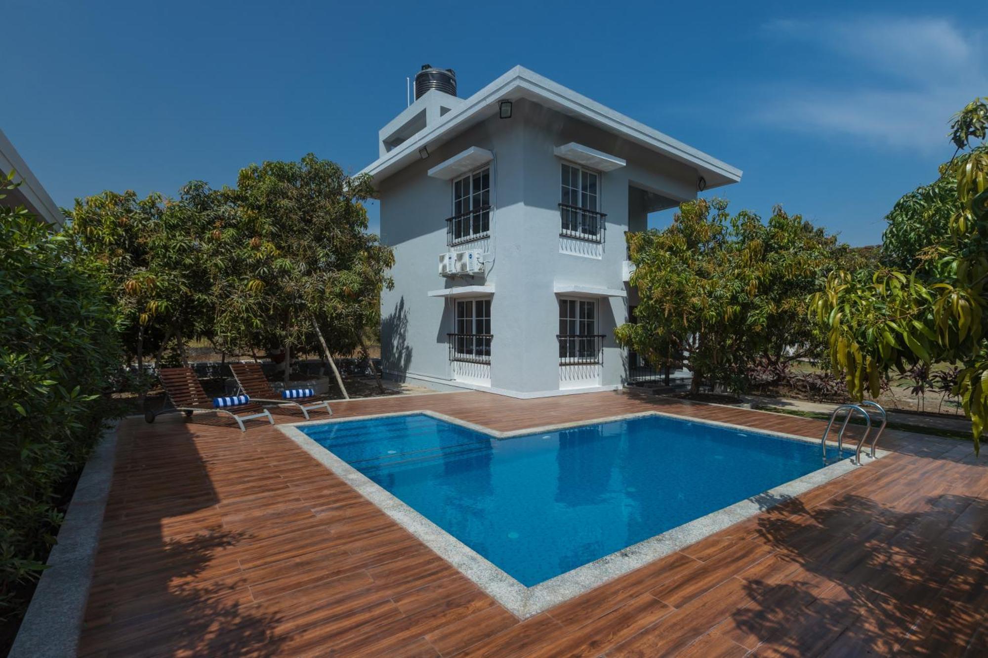 Saffronstays Serene Retreat, Alibaug Alībāg Extérieur photo